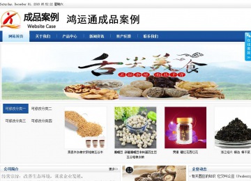 商务型成品案例站No:8827