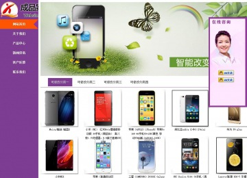 商务型成品案例站No:8830