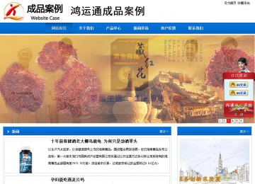 商务型成品案例站No:8838