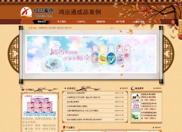 商务型成品案例站No:8863