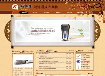 商务型成品案例站No:8863